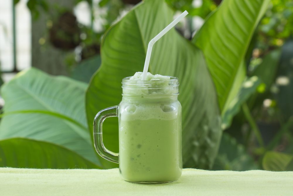 Matcha Powder Green Tea Smoothie Recipe - Choosing Chia