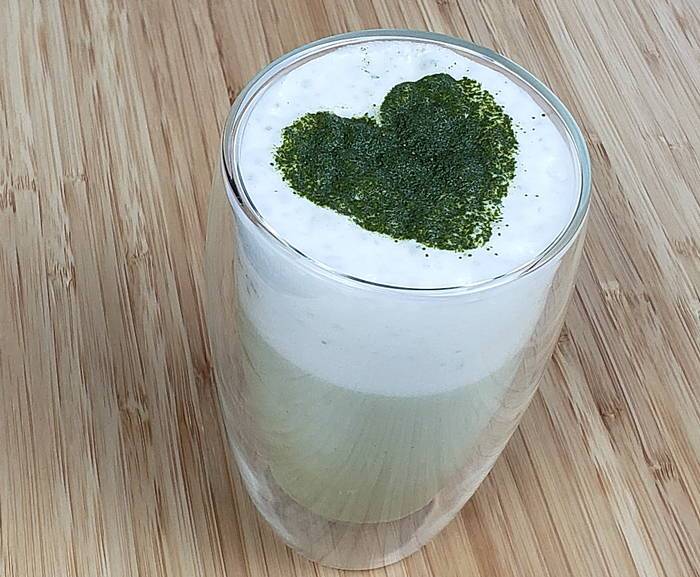 Green Tea Latte with Starter Matcha – Matcha Outlet