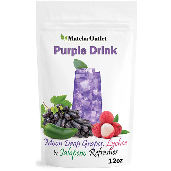 Purple Drink - Moon Drop Grapes, Lychee & Jalapeno Refresher