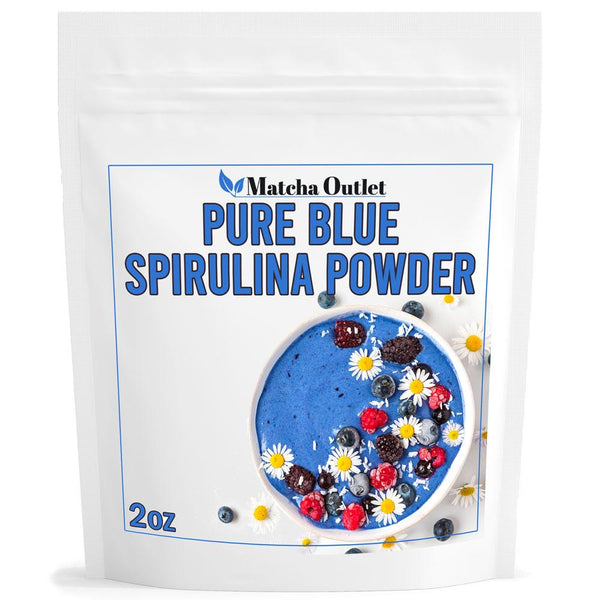 Pure Blue Spirulina Powder 2oz Matcha Outlet 