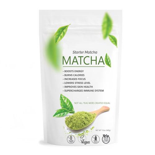 WHOLESALE BULK | Starter Matcha Green Tea Powder Pure Matcha Matcha Outlet Wholesale 15 lbs (20 x 12oz bags) 
