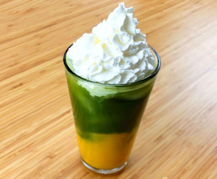 Mango Matcha Frappe