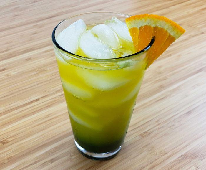 Orange Matcha Drink