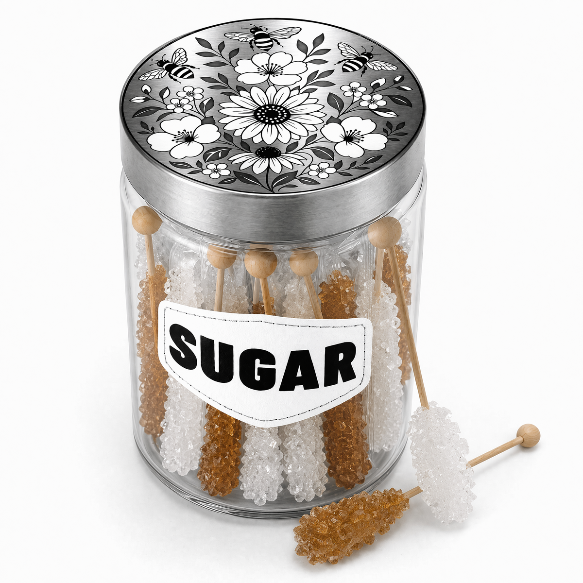 Sugar sticks for coffee, tea and beverage service