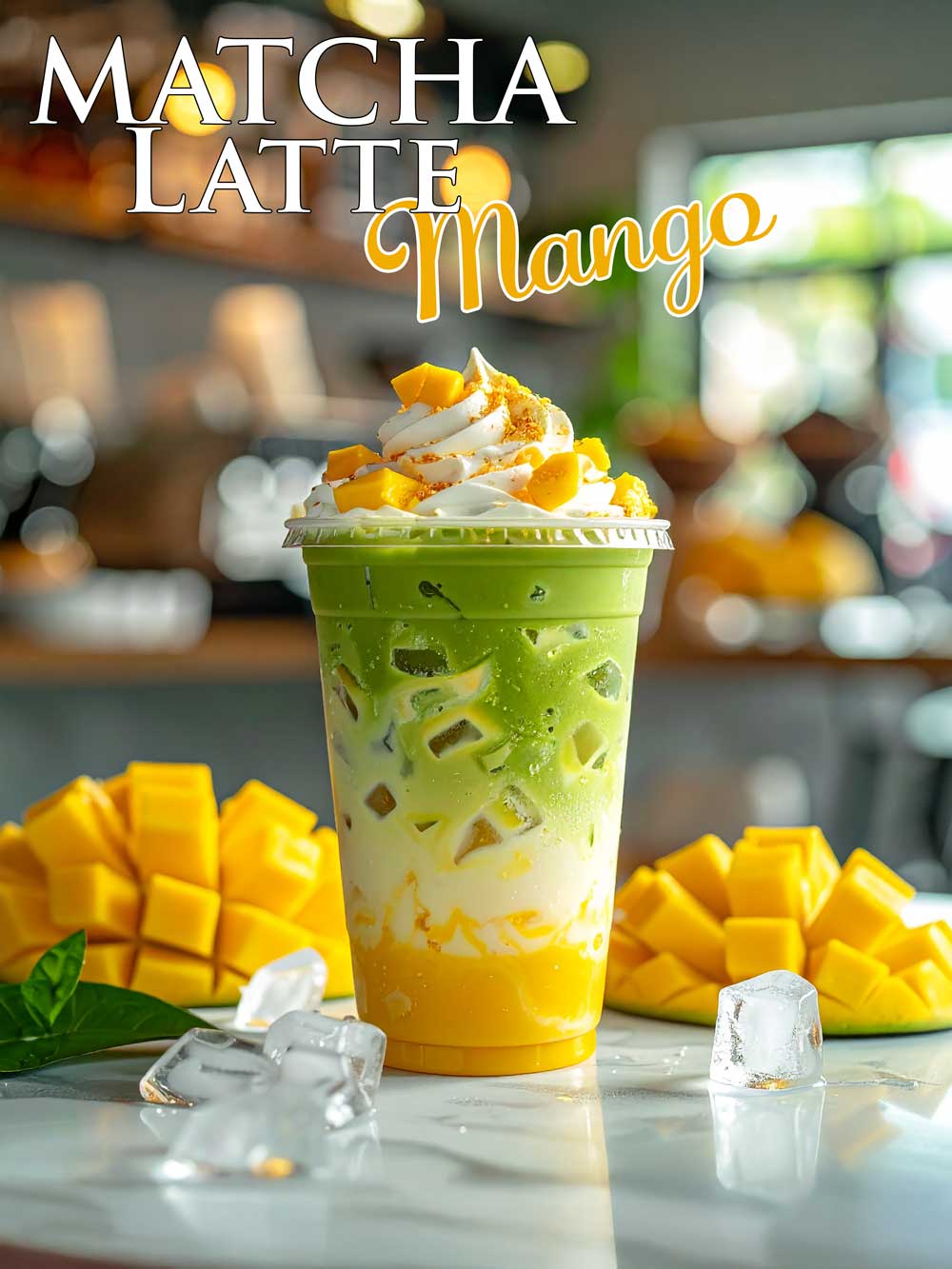 Matcha Café Banner & Poster