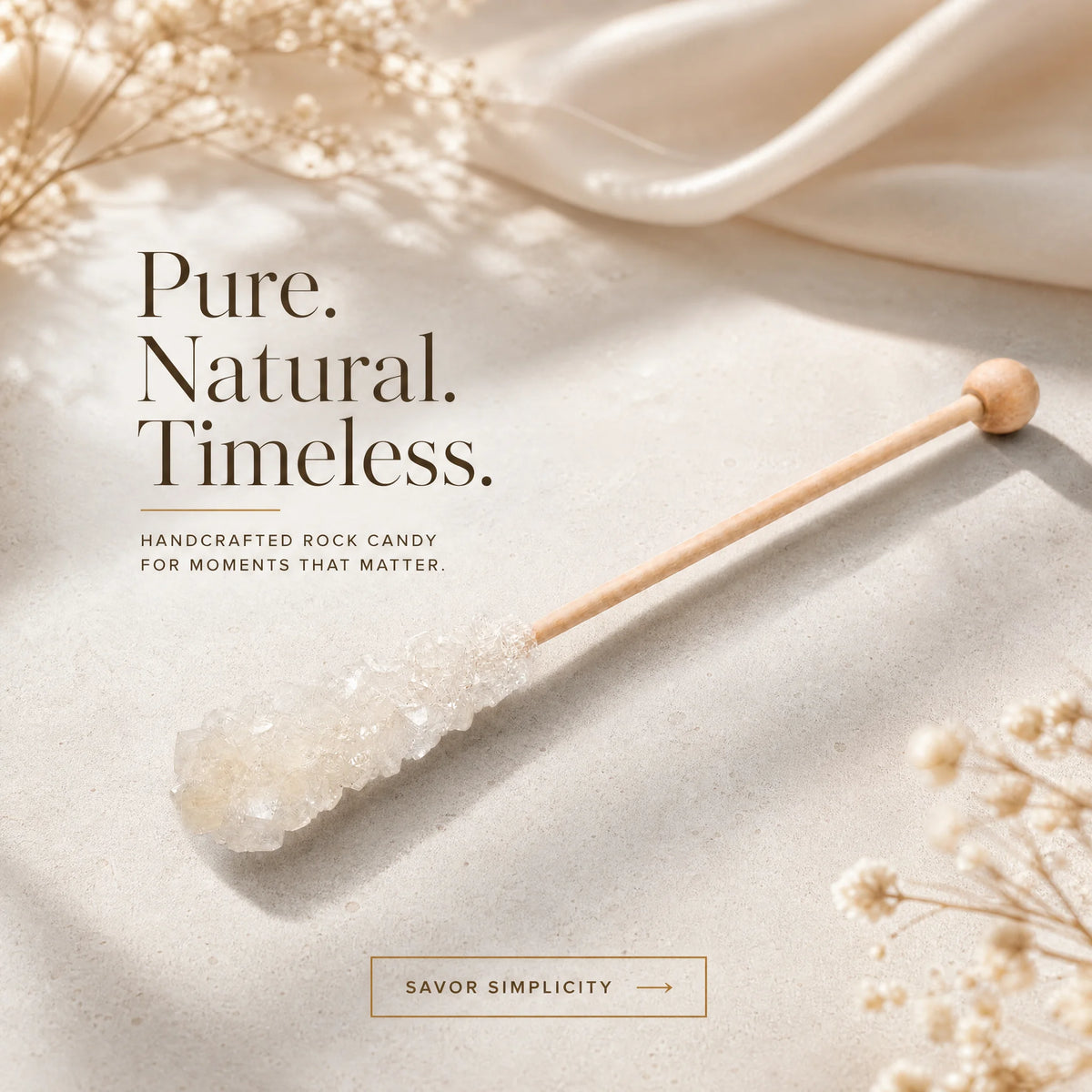 Individually wrapped 6 g sugar sticks