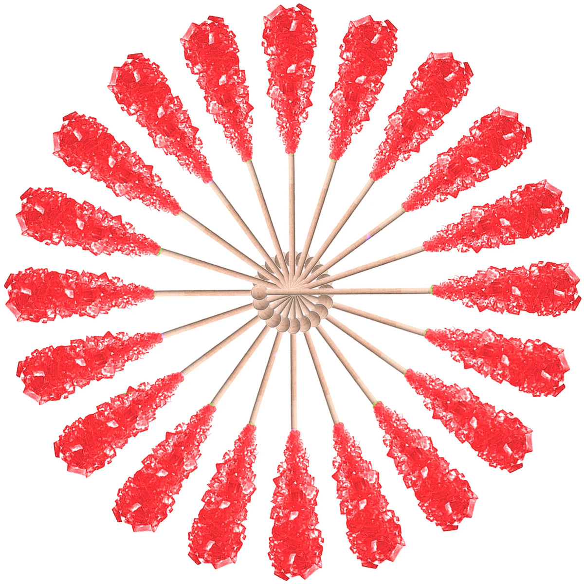Red 10 g rock candy sugar stick