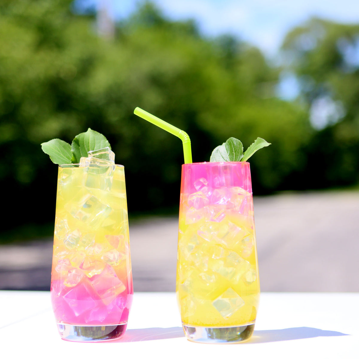 Yellow Drink tropical refresher mix for cafés and beverage shops
