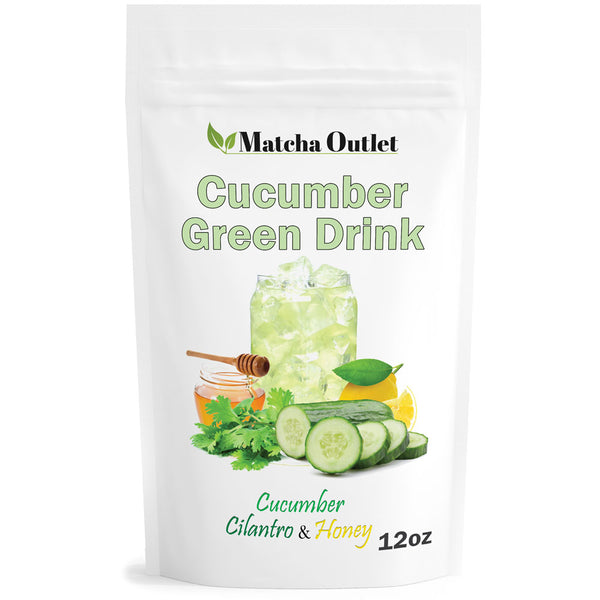 Green Drink - Cucumber & Cilantro, Honey Refresher