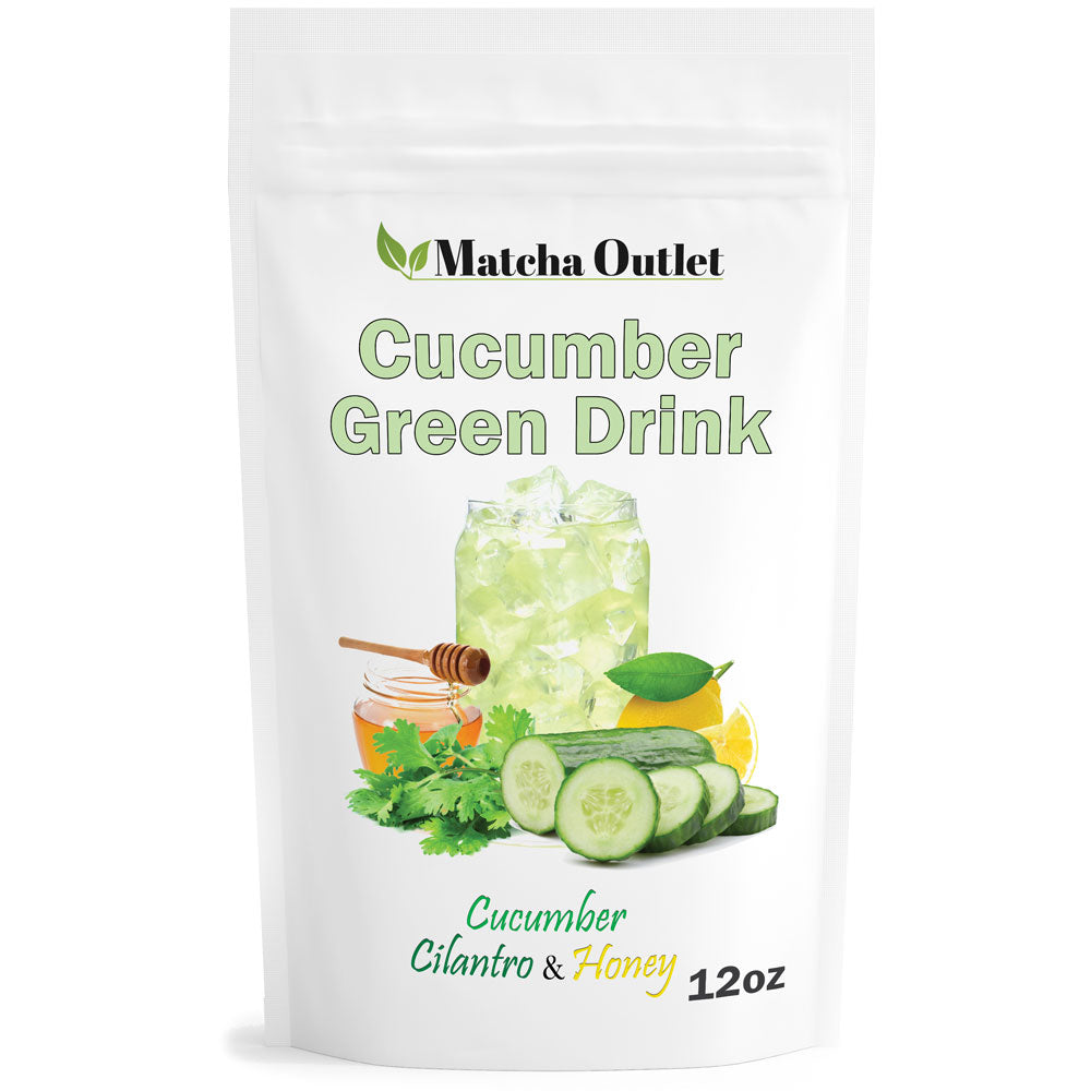 Green Drink cucumber, cilantro and honey refresher mix 12 oz bag