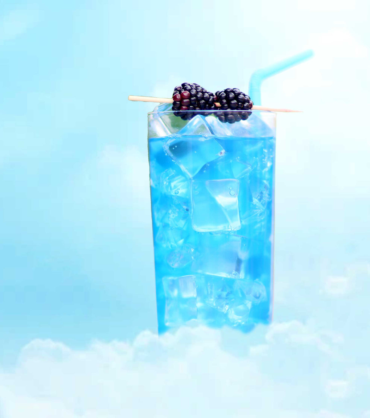 Very Berry Blue Drink refresher mix for cafés