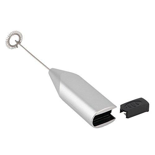 Silver Electric Frother perfect to combine Matcha with liquid Accessories Matcha Outlet 