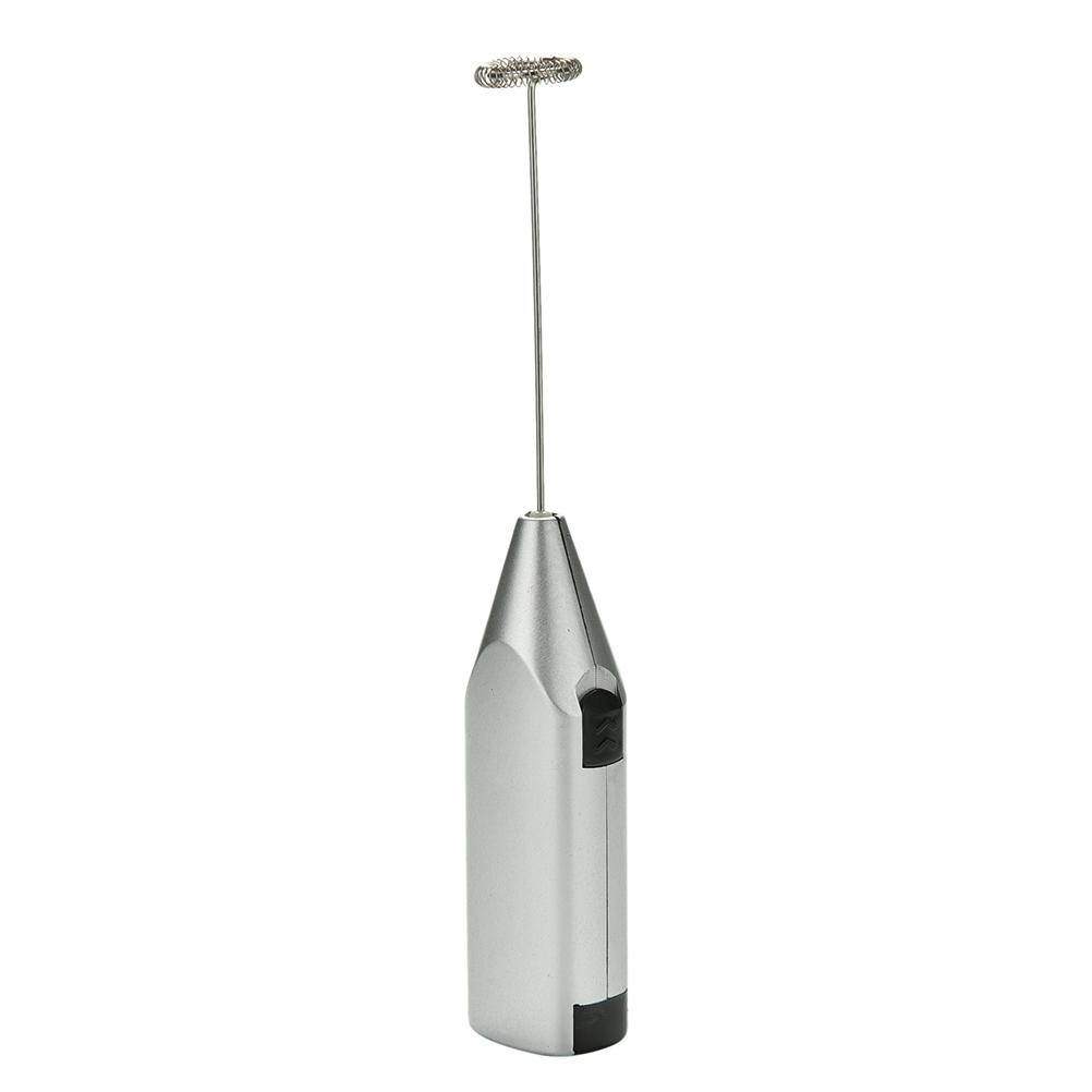 Silver Electric Frother perfect to combine Matcha with liquid Accessories Matcha Outlet 