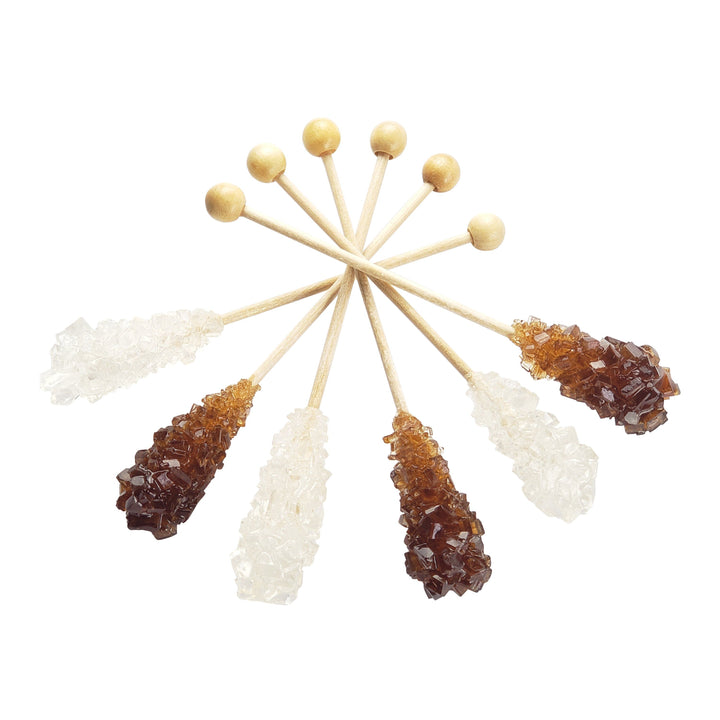 Sugar Sticks | Individually Wrapped Accessories Matcha Outlet Amber & White 25 Sticks 