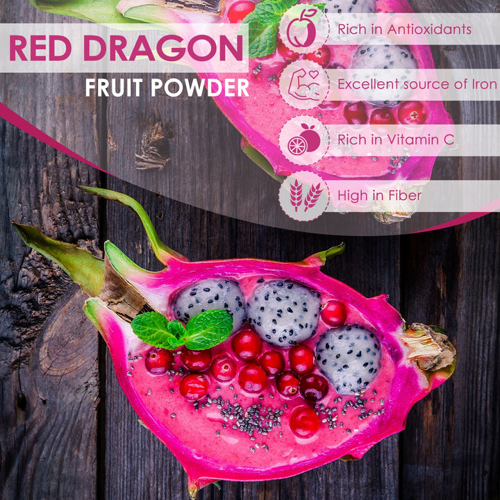 WHOLESALE BULK | Freeze Dried Dragon Fruit Powder Matcha Outlet 